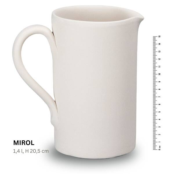 Koffer2go MIROL Krug - (H 20,5 cm, 1400 ml) - 49 EUR