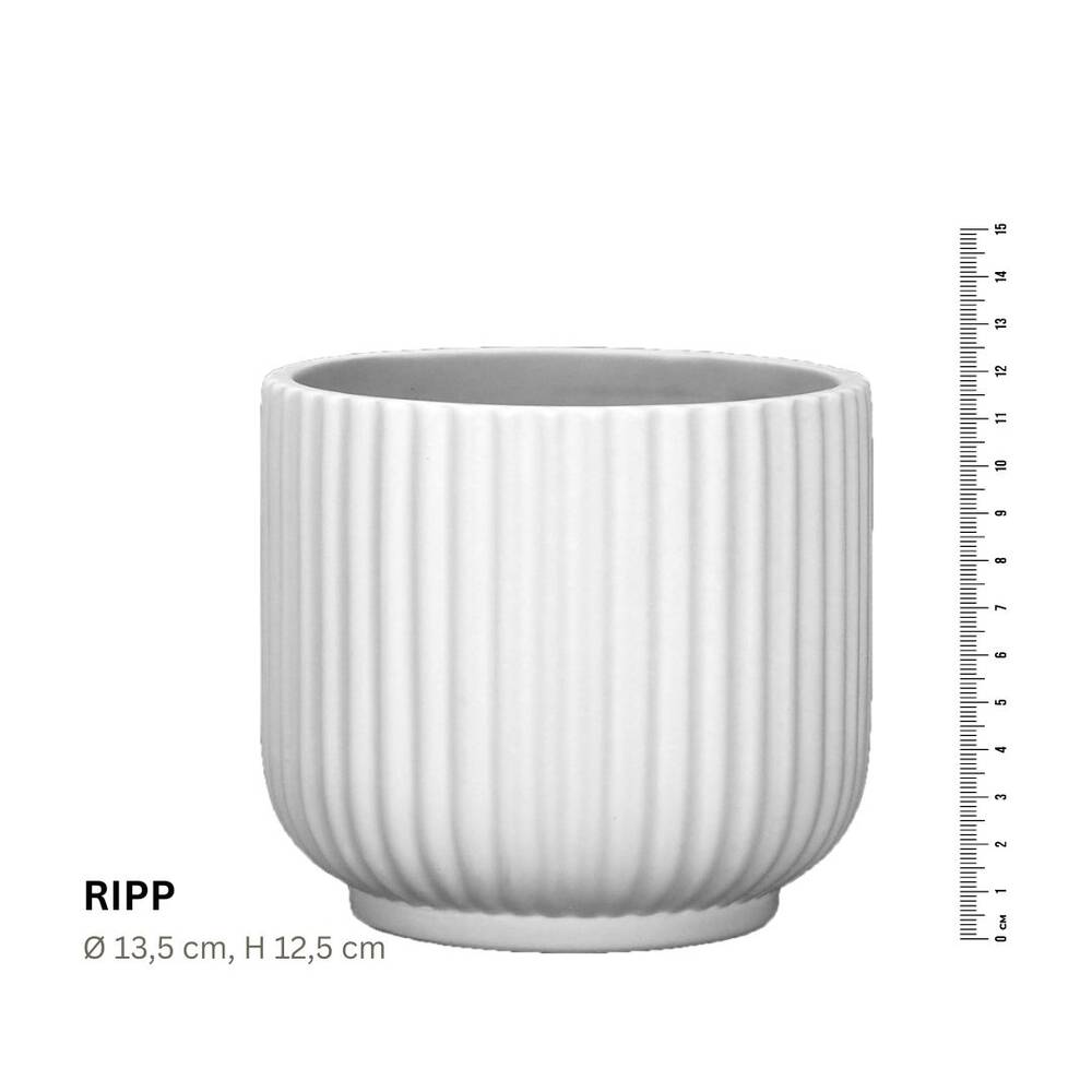 Koffer2go RIPP Übertopf, H: 12,5 cm  Ø 13,5 cm- 30 EUR