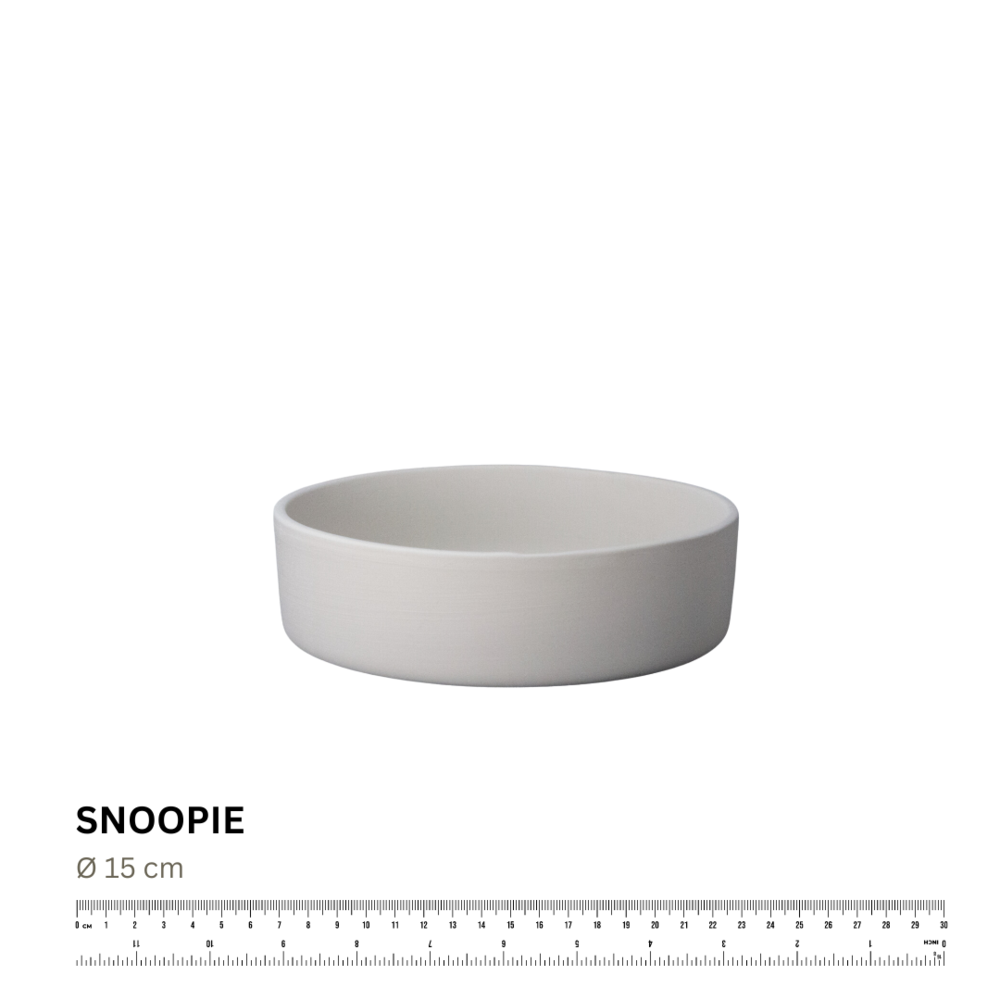 Koffer2go Fressnapf klein SNOOPIE (Ø 15 cm)- 26 EUR