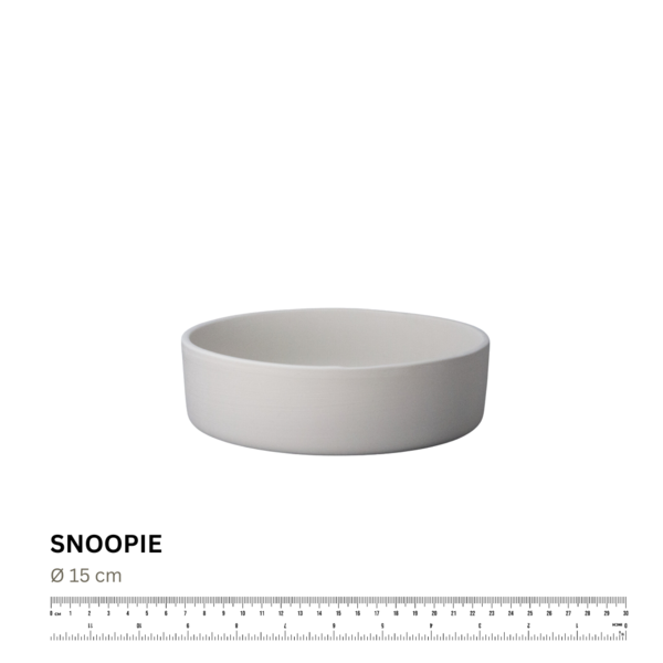 Koffer2go Fressnapf klein SNOOPIE (Ø 15 cm)- 26 EUR