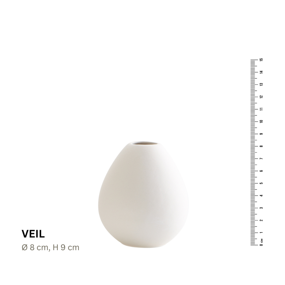 Koffer2go Vase VEIL (H 9 cm) - 19 EUR
