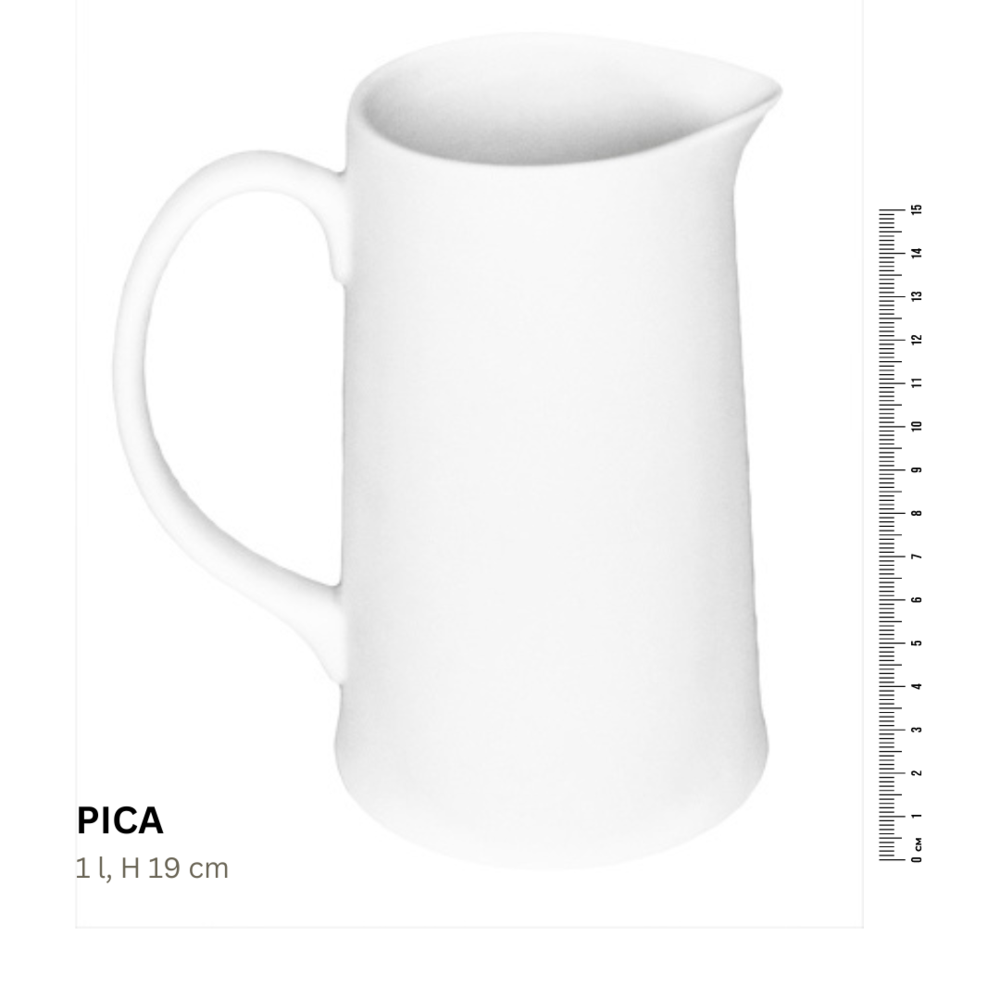 Koffer2go Krug PICA (1 Liter)  - 49 EUR