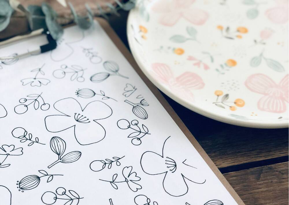 Freebie | Pausvorlage Bloom