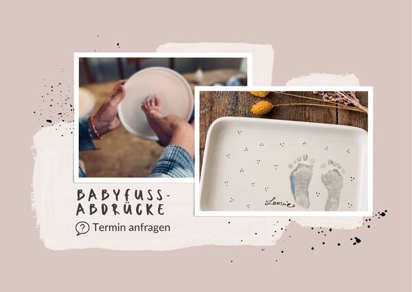 Babyfußabdruck Anfrage