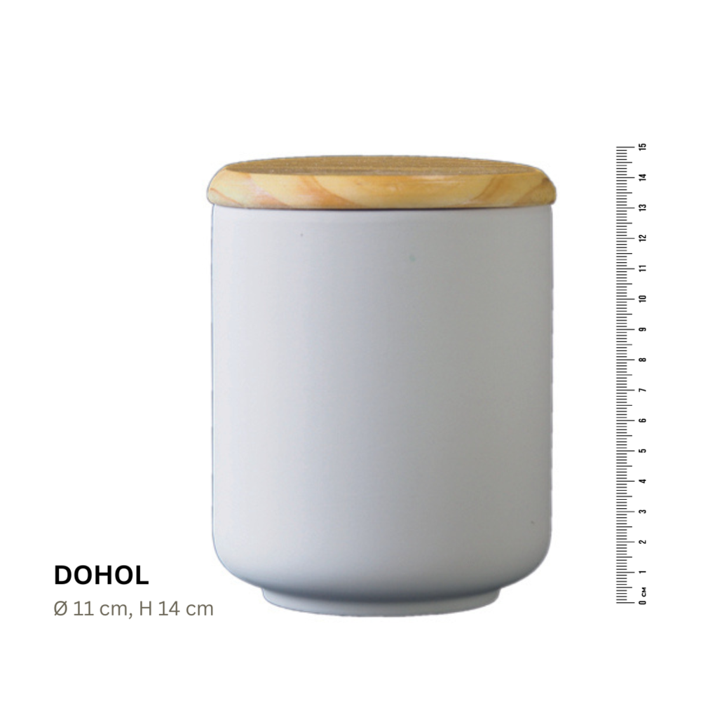 Koffer2go Dose groß mit Deckel DOHOL (Ø 11 cm H 14 cm) - 30 EUR
