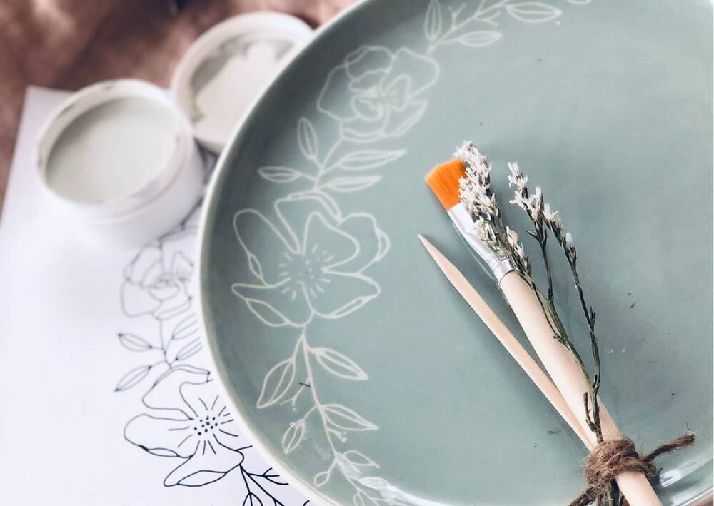 Freebie | Pausvorlage Flowers
